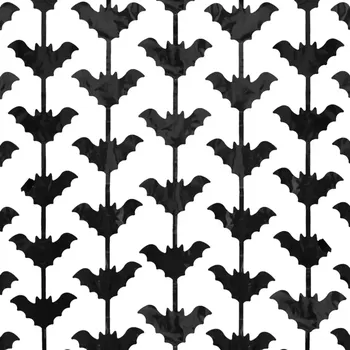 Party dekorace Černý závěs netopýři 100 x 200 m