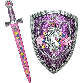 Dětská zbraň Meč Liontouch Jdenorožčí set (Meč & Štít)