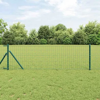 Plot vidaXL Evropský plot Zelený 0,6x25 m Ocel