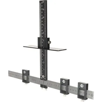 Kovová šablona pro navrtání úchytek