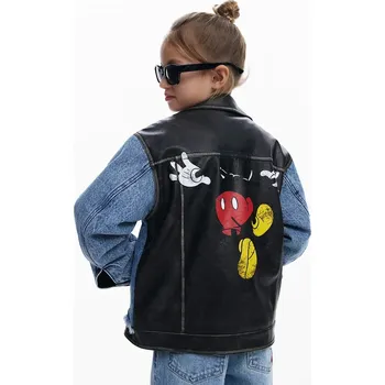 Chlapecká bunda Dětská bunda Desigual modrá barva, 25WGED02 55X, vel. 128