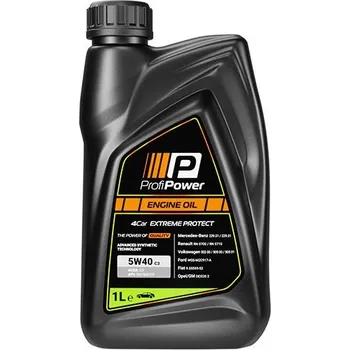 Motorový olej PROFIPOWER 4CAR OIL 5W40 EXTREME PROTECT C3 1L