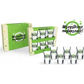 Vrták Ks 6 GREEN SKLENIČKY pro OSLAVENNOU DÍVKU, VŠECHNO NEJLEPŠÍ K NAROZENINÁM