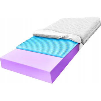 Matrace Matrace 160x200 tvrdá s masážní pěnou HR 15cm pevná HR pěna H3