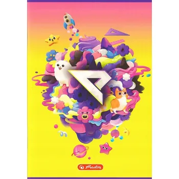 Sešit Linkovaný zápisník Herlitz A5, 60 listů