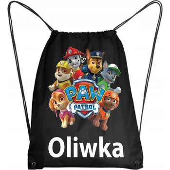 Školní batoh Školní Vak/Batoh na Tělocvik do Školky Školy Tlapková patrola + JMÉNO 3