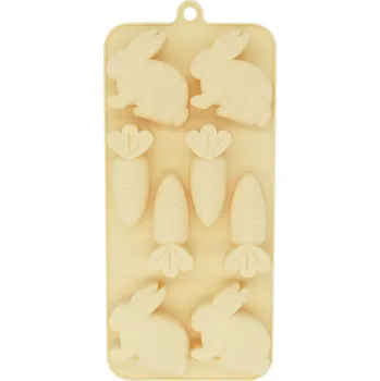 Forma na pečení Silikonová forma na čokoládu TORO 8ks velikonoční