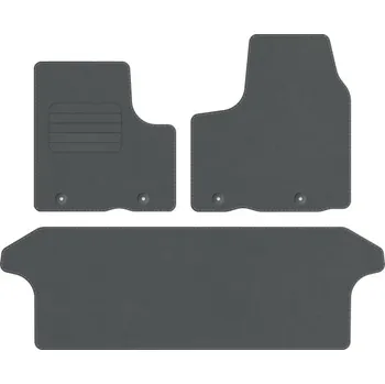 autokoberec Velurové autokoberce Edecor 3 ks