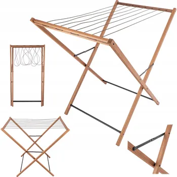 Sušák na prádlo Sušák balkonová, na prádlo, zahradní, volně stojící horizontální Kadax 96-96 cm
