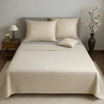Povlečení Francouzské bavlněné povlečení - Drobné kostičky