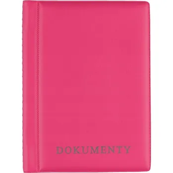 Mini obal na doklady Pink Biurfol KOD-03-03