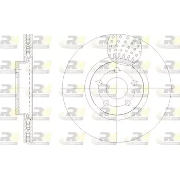 Brzdový kotouč ROADHOUSE Brzdový kotouč - 320 mm RDH 62549.10
