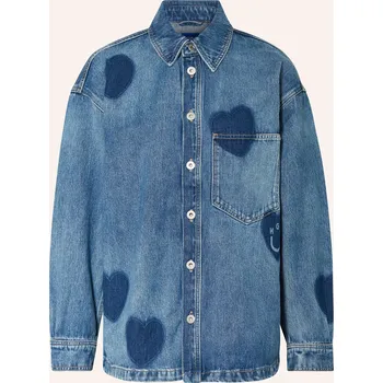 Dámská halenka Hugo Dámská Svrchní Džínová Košile Garesa, modrá, 38