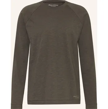 Pánské tričko Marc O'polo Pánské Tričko S Dlouhým Rukávem, khaki, XXL