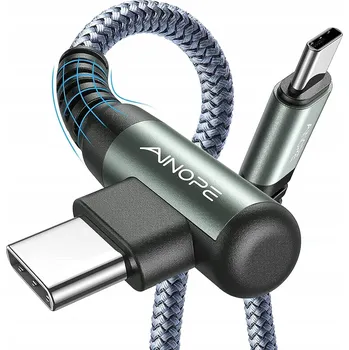 Datový kabel Kabel AINOPE USB - USB 3.1 typ C, 1 m, černý