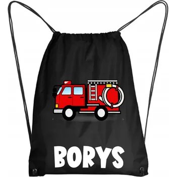Školní batoh Školní Vak / Batoh na Tělocvik do Školky Školy HASIČI + JMÉNO 4