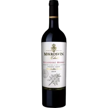 Víno Mikrosvín Rulandské modré FL Pozdní sběr 2020