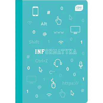 Sešit Sešit A5 s mřížkou Interdruk, 60 listů