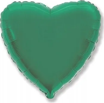 Balónek Fóliový balónek Flexmetal srdce tyrkysové 45 cm (18")