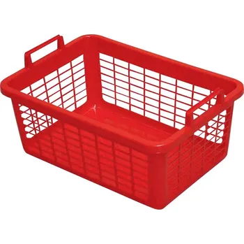 Sušák na prádlo Hranatý sušák na prádlo 80 l, 80 cm, červená