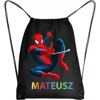 Školní batoh Školní Vak/Batoh na Tělocvik do Školky Školy Spiderman + JMÉNO 6 #1