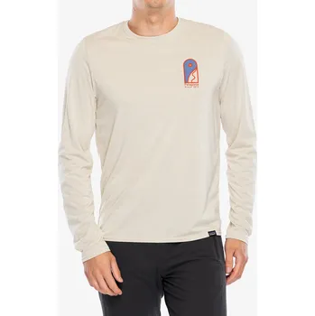 Pánská mikina Mikina bez kapuce Patagonia L/S Cap Cool Daily Graphic Shirt Lands - earlylines/pumice x-dye