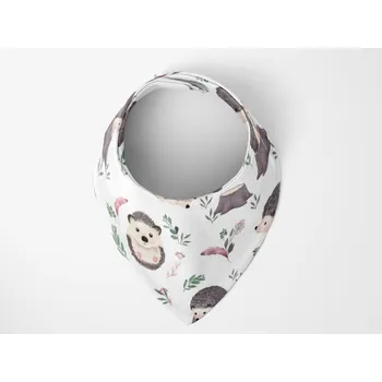 Bryndák MIMOUŠEK Slintáček / bryndáček 100 % bavlna - Ježek