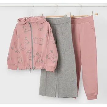 Kojenecké oblečení Dívčí 3 dílná tepláková souprava medvídek Mayoral 4895 Velikost: 2 roky (92 cm)