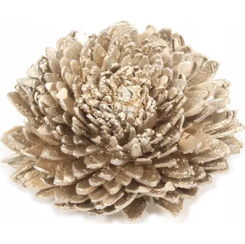 umělá květina KVĚT SOLA SUŠENÉ KVĚTY Platinové 7-9 cm 1 kus