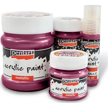 Speciální výtvarná barva Akrylová barva metalická - 20 ml