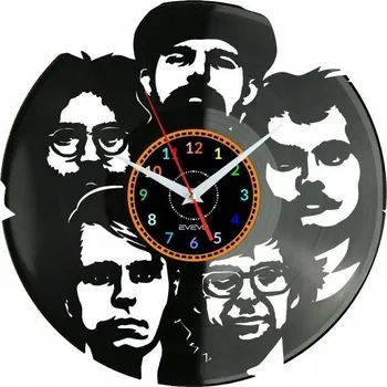 Hodiny Nástěnné hodiny Rock Band - Vinylová deska - Moderní dekorace