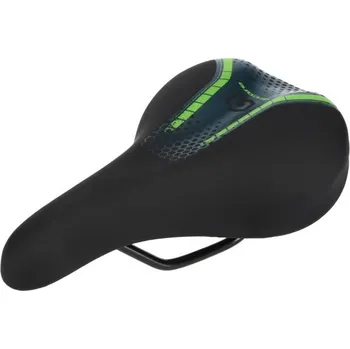 Sedlo na kolo Juniorské cyklistické sedlo Arcore ASD-3M UNI Černá, Zelená