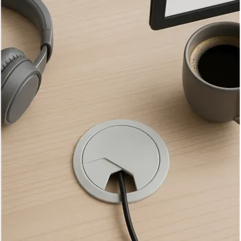 kabelová chránička Interex Kabelová průchodka z PVC 60 mm / Šedá