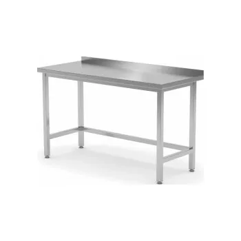 Dílenský stůl Pracovní stůl svařovaný se zadním lemem hloubka 600mm, délka 500x600x850mm