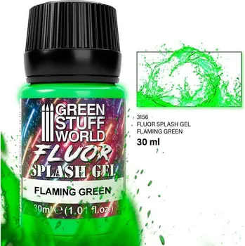 Green Stuff World Splash Gel - Flaming Green 30ml (Green Stuff World)