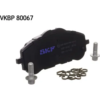 Brzdová destička Sada brzdových destiček, kotoučová brzda SKF VKBP 80067