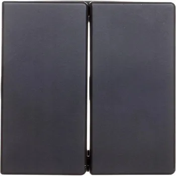 vypínač Dvojitý Rámeček Berker šedý