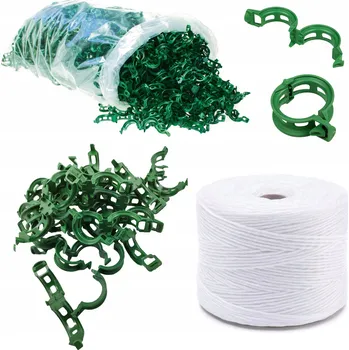 Obraz Sada pro pěstování rajčat – spony, klipy, provázek