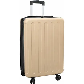 vidaXL Kufr se zámkem champagne 43 x 27 x 66 cm ABS plast