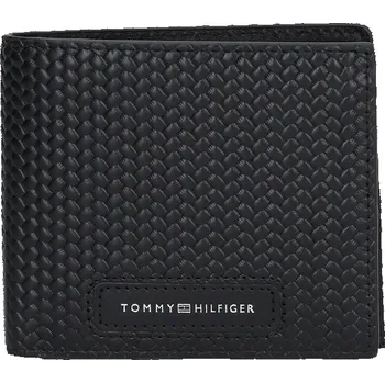 Kožená peněženka Tommy Hilfiger AM0AM13735 černá 99X, vel. ONE SIZE