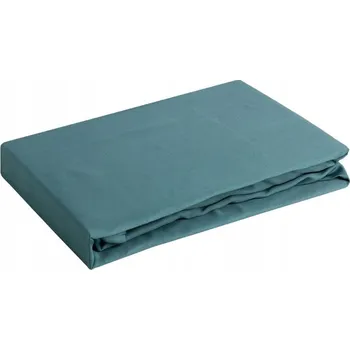 Prostěradlo Prostěradlo s gumou Eurofirany bavlněný satén 160 x 200 cm
