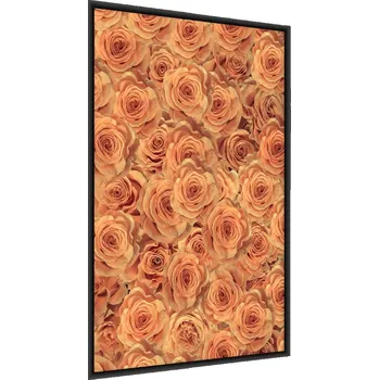 Obraz Plakát RŮŽE Květiny z Blízka Příroda 3D Efekt 50x70