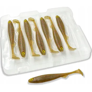 Umělá nástraha FOX RAGE Slick Shad Ultra UV 11cm Motor Oil NSC002