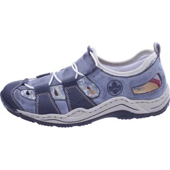 Dámské polobotky Boty Rieker RR561 modré dámské tenisky Velikost: 42