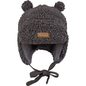Kojenecká čepice LINDBERG SWEDEN DĚTSKÁ ZIMNÍ ČEPICE LINDBERG SWEDEN, BERANICE CANADA ANTHRACITE Velikost: 40-42 cm