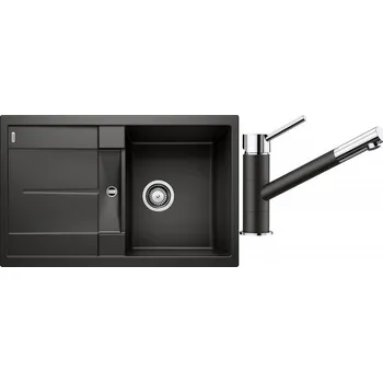 Granitový dřez Set 09-C Blanco Metra 45 S + Blanco Kano (bílá + bílá)