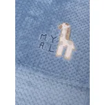 Mayoral Kožešinová deka 9491 růžová barva: modrá