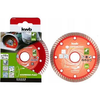 Řezný kotouč DIAMANTOVÝ KOTOUČ NA KÁMEN 115MM