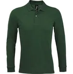 SOĽS Perfect Lsl Pánské polo triko dlouhý rukáv SL02087 Bottle green XL