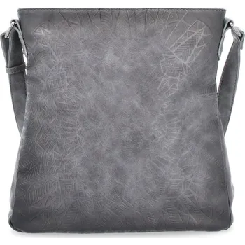 Kabelka Indee Dámská crossbody kabelka 6279 tm. šedá